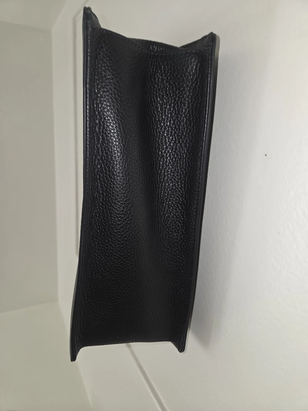 kate spade Black Pebbled Leather Satchel with Gold Hardware